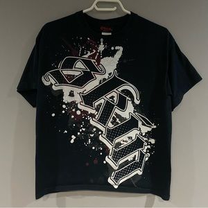 affliction style Skin Industries T-shirt